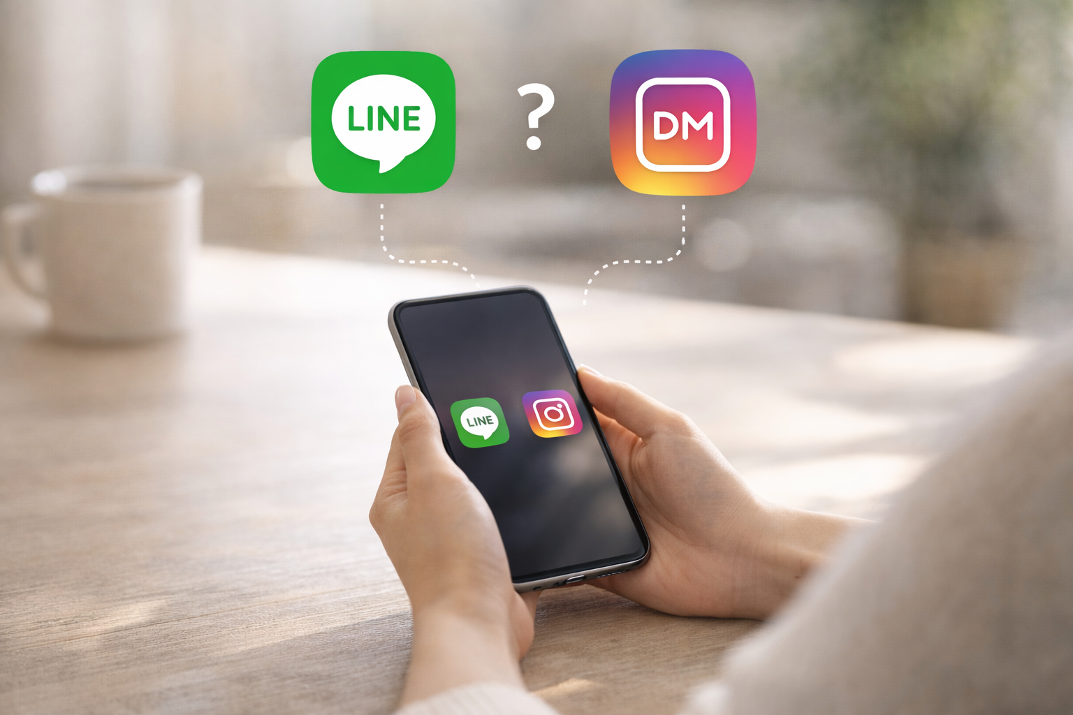 行動の選択理論 マッチングの法則のイメージ